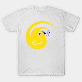 Happy Little Bird Singing T-Shirt